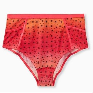 Torrid ombre high waisted mesh panty